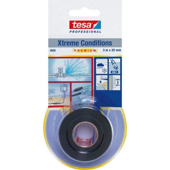 TESA XTREME CONDİTİONS SİLİKON TAMİR BANTI 25 MM X 3 MT 4600 ürün görseli 1
