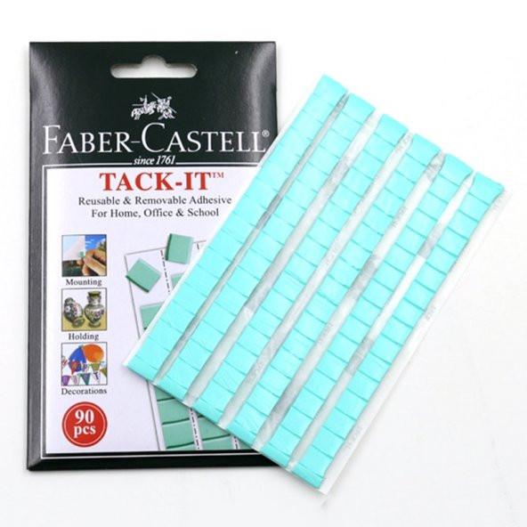 FABER CASTELL TACK IT SAKIZ YAPIŞTIRICI SÖKÜLEBİLİR TABLO RESİM ürün görseli 1