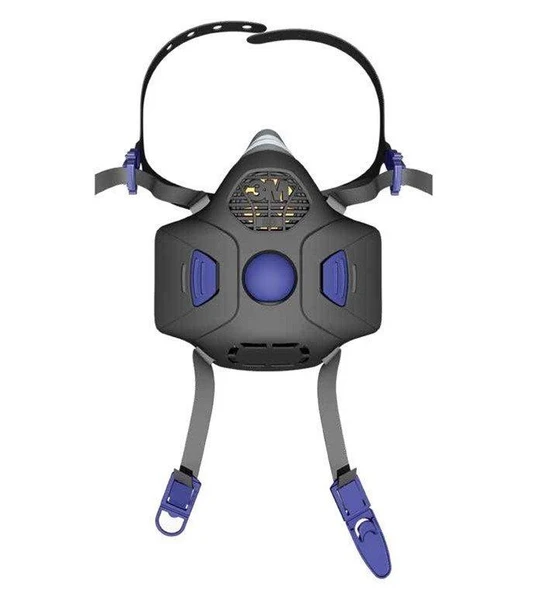 3M™ Secure Click™ HF-802SD Konuşma Diyagramlı Yarım Yüz Maskesi ürün görseli 1