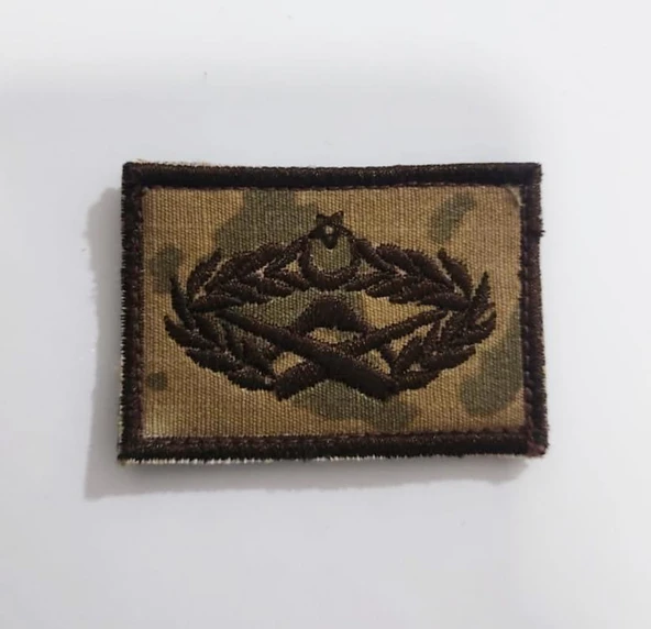 Single Sword Jandarma Bröve Nakış - Resim 8