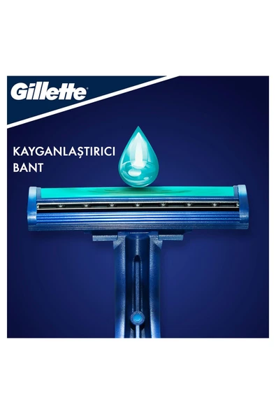 Gillette Blue 2 Plus Kullan At Tıraş Bıçağı 10'lu - Resim 4