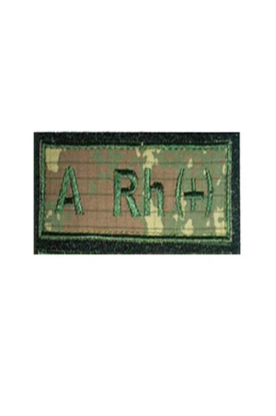 Single Sword Nakış Kan Grubu Patch - Peç - Resim 10