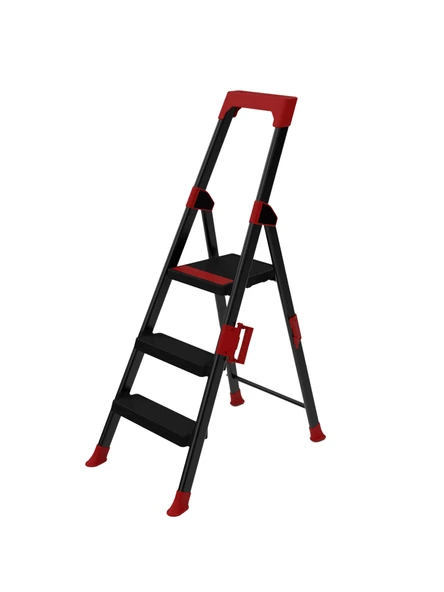 SARAYLI WONDER 2+1 BASAMAKLI PLASTİK MERDİVEN 1422 ürün görseli 1