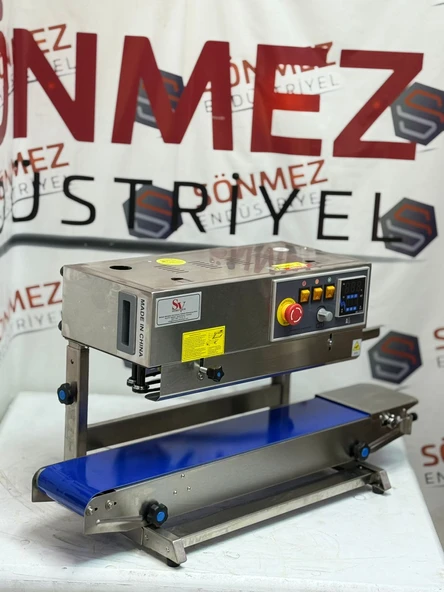 Lavion Otomatik Dikey Poşet Ağzı Kapatma Makinesi - Konveyörlü Poşet Ağzı Yapıştırma Makinesi FRB 770II ürün görseli 1