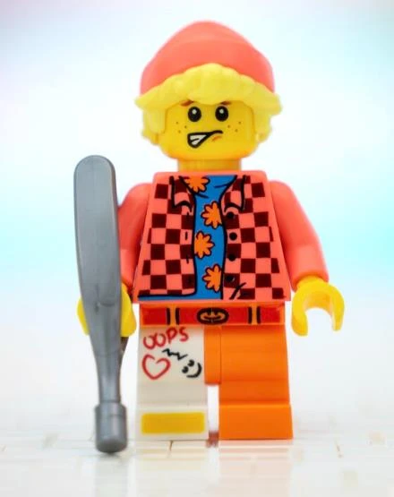 Orjinal Lego Minifigür Leg in Cast Fan ürün görseli 1