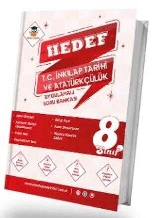 8.Sınıf Hedef İnkilap Tarihi Atatürkçülük Uygulamalı Soru Bankası ürün görseli 1