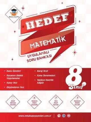 Zeka Küpü 8.Sınıf Hedef Matematik Uygulamalı Soru Bankası ürün görseli 1