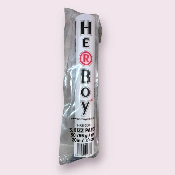 Herboy Rulo Eskiz Kağıdı 20m x 33cm, 50/55gr. - Resim 3
