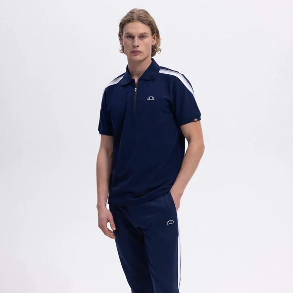 Ellesse Erkek Polo Yaka Lacivert Tişört – EM169-1-NV ürün görseli 1