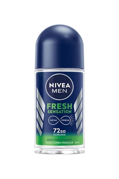 Nivea Men Fresh Sensation 50 ml Erkek Roll-On ürün görseli 1