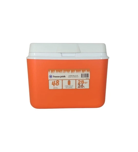Adventure 28 QT Soğutucu Buzluk 26 Litre Turuncu ürün görseli 1