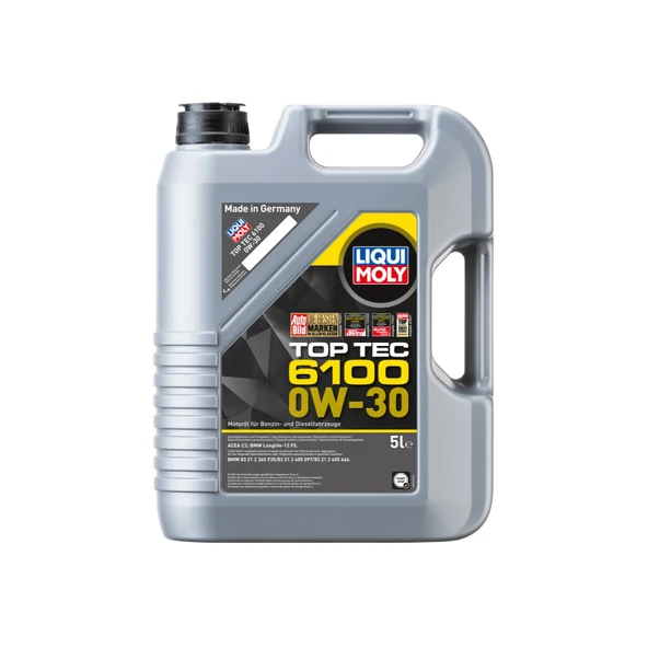 Liqui Moly Top Tec 6100 0W-30 5 lt Motor Yağı - 2023 ürün görseli 1