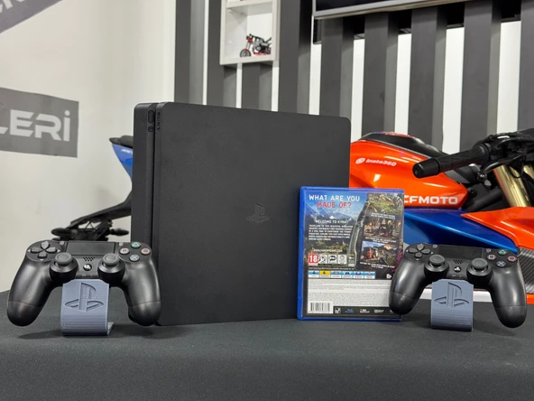 PlayStation 4 Slim 500GB Çift Kol + Far Cry 4 Oyun CD’si (İKİNCİ EL) - Resim 4