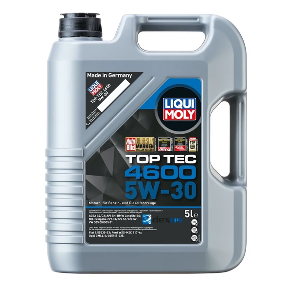 Liqui Moly Top Tec 4600 5W-30 5 lt Motor Yağı - 2024 ürün görseli 1