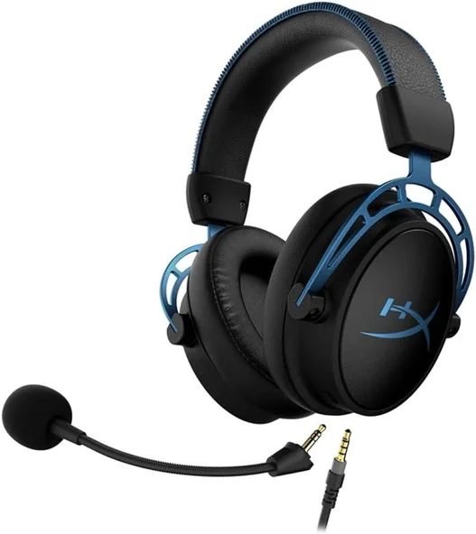 HyperX Cloud Alpha S 4P5L3AA Mavi 7.1 Kablolu Kulak Üstü Oyuncu Kulaklığı Teşhir ürün görseli 1