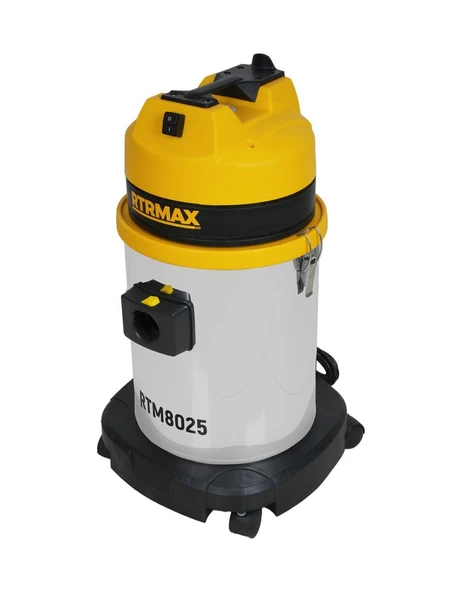 Rtm8025 Islak - Kuru Sanayi Tipi Süpürge 1200 W 32 L ürün görseli 1