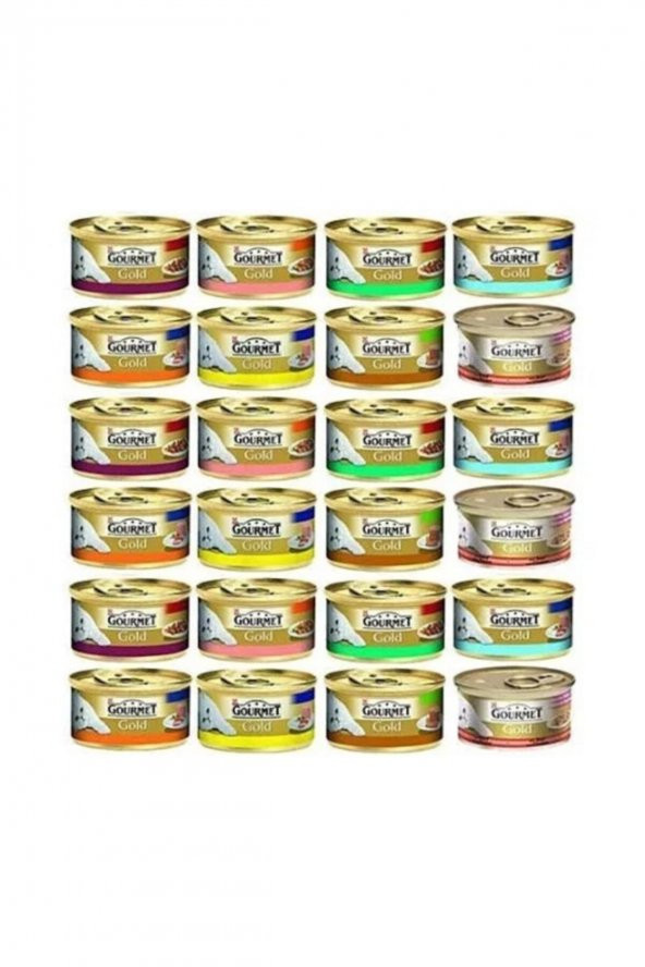 Pro Plan Gourmet Gold  Karışık 24lü Paket ürün görseli 1