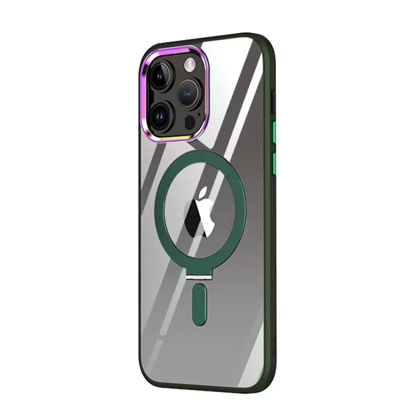 İPhone 15 Pro Uyumlu Magne Standlı Kapak ürün görseli 1
