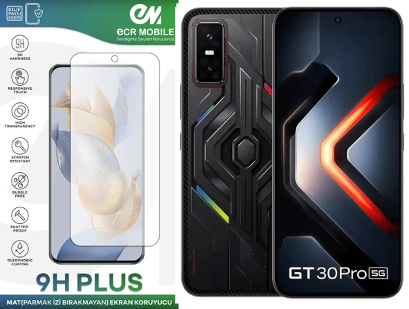 Infinix GT30 Pro Ekran Koruyucu MAT Parmak İzi Bırakmayan Uyumlu Esnek Nano Kırılmayan ürün görseli 1