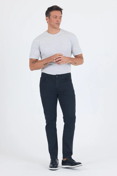Füme Pamuklu 5 Cep Casual Slim Fit 5 Cep Pantolon 1003250318 ürün görseli 1