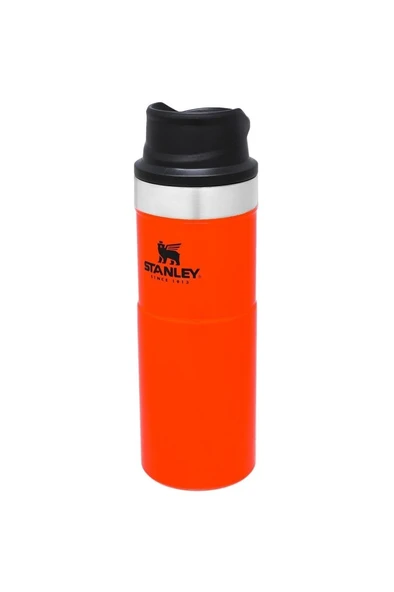 Stanley Klasik Trigger-Action Turuncu 0.47 lt Termos Bardak - Resim 2
