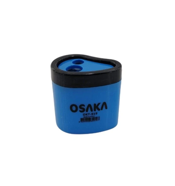 Osaka Mavi Çift Hazneli Damla Şekilli Kalemtraş ürün görseli 1