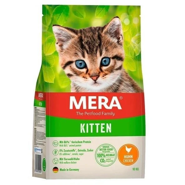 Mera Kitten Tahılsız Tavuklu Yavru Kedi Maması 10 Kg ürün görseli 1