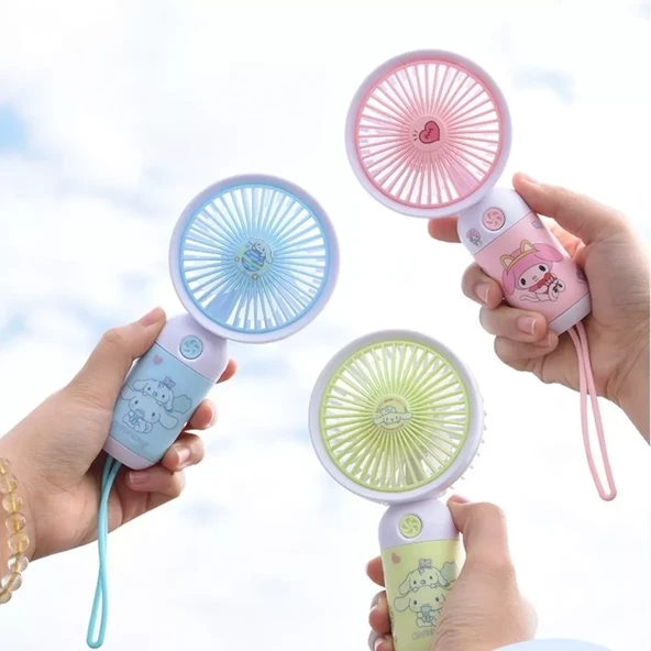 Inovaxis Stickler Taşınabilir Mini Fan, Şarjlı Mini Vantilatör ürün görseli 1