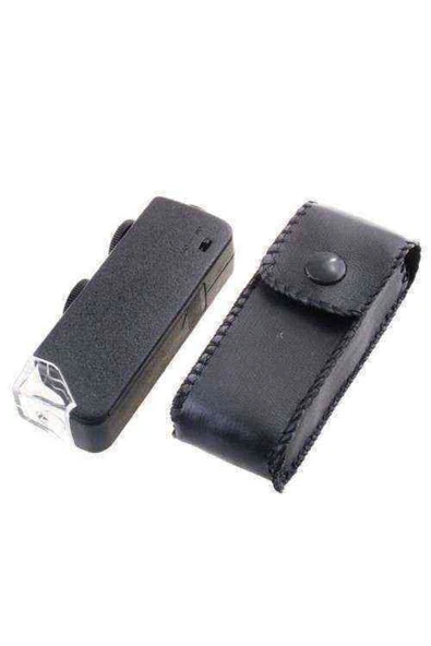 Nikula Mini 60x 100x Zoom Lens Odak Takı Led Cep Mikroskop Büyüteç ürün görseli 1