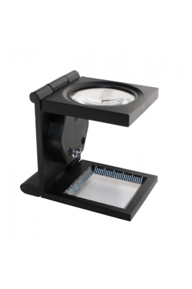Nikula 25x25 Mm Full Çelik Kaplı Katlamalı Büyüteç ürün görseli 1