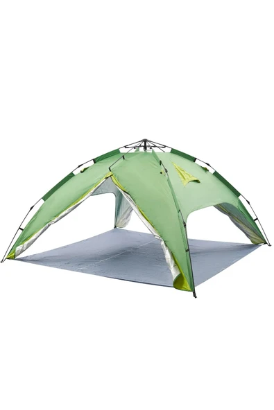 Nurcamp 8 Kişilik Çift Katmanlı Gölgelikli Kamp Çadırı 250x250x150 Cm ürün görseli 1