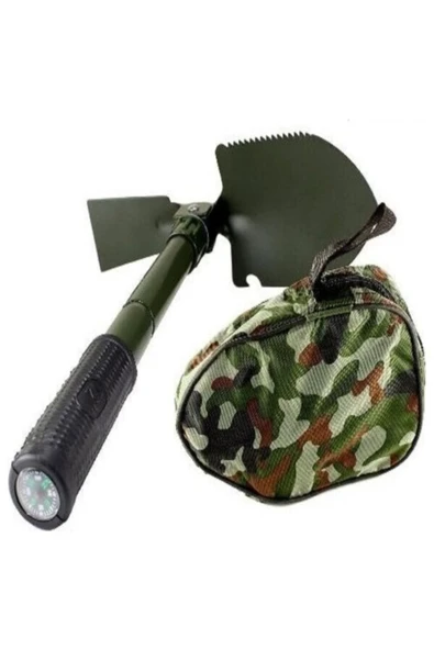 Bosile Mini Multi-fonksiyonel Askeri Katlanır Taşınabilir Kürek ürün görseli 1