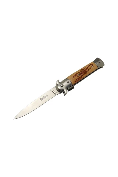Nurcamp Ahşap Saplı Akrep Bıçağı FS-1246-3 ürün görseli 1