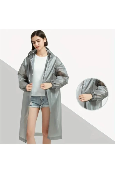 Bosile Unisex Kumaş Su Rüzgar Geçirmez Yağmurluk S bedenden XXL bedene kadar uygundur ürün görseli 1