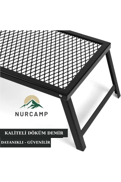 Nurcamp Ateş Üstü Küçük Izgara - Resim 5