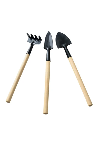 Gardener Kürek Kazma Tırmık Seti - Mini Hobi Seti ürün görseli 1