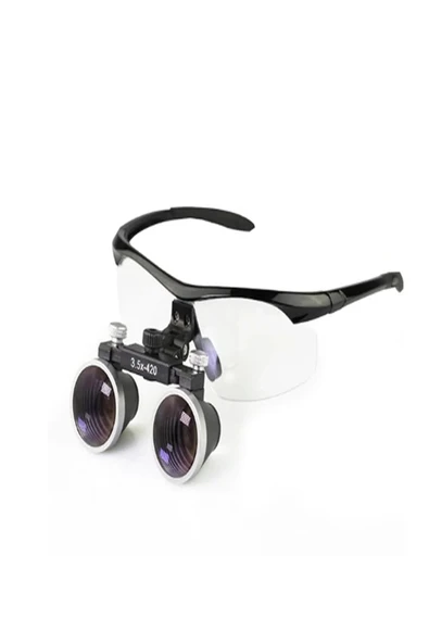 Bosile Diş Cerrahi Orjinal Gözlük Lens Büyüteç 3.5x 420mm Binoküler ürün görseli 1
