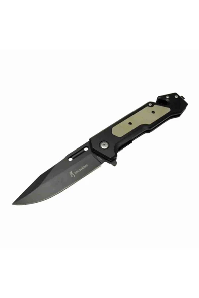 Nurcamp Çakı Kurtarma Siyah 22.5cm ürün görseli 1