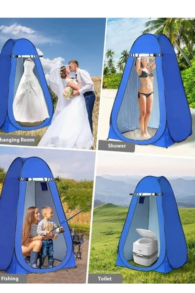 teknonisa Kamp Alanı Duş Giyinme Wc Çadırı Fotoğrafcı Prova Kabini ürün görseli 1