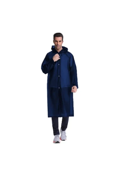 Bosile Unisex Eva Kumaş Su Rüzgar Geçirmez Yağmurluk ürün görseli 1