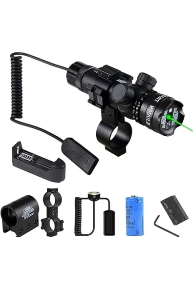 Bosile Taktik Ayarlanabilir Yeşil Lazer Sight Dot ürün görseli 1