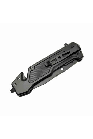 Nurcamp Çakı Kurtarma Siyah 22.5cm - Resim 2
