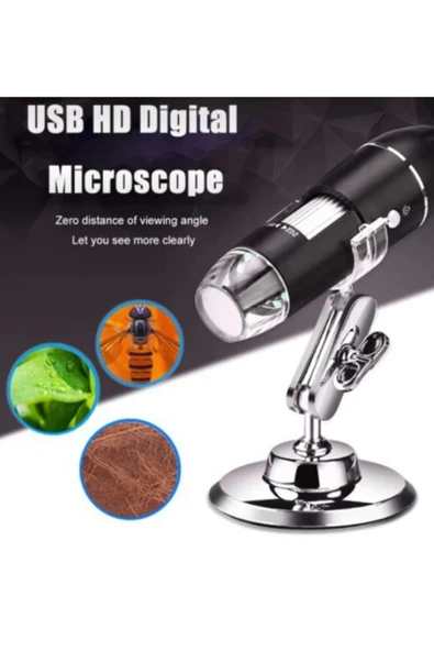 ELEKTROMALL 1600x Dijital Usb Mikroskop Zoom Büyüteç ürün görseli 1