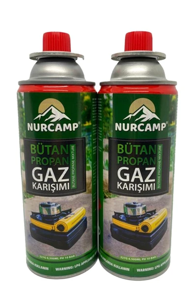 Nurcamp Kamp Kartuşu 227gr Kartuş 2li ürün görseli 1