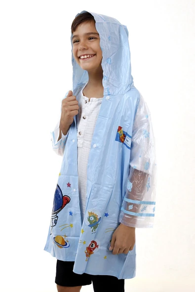 ESU ACCESSORY Karakter Cocuk Yağmurluk 10-13 Yaş ürün görseli 1