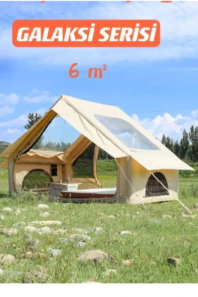 Nurcamp GALAKSİ SERİSİ 6 Metrekare Otomatik Şişme Çadır 300*200*210CM ürün görseli 1