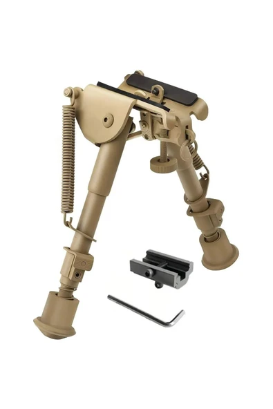 Bosile Taktik Bipod Teleskop  6-9 İnç (tan) ürün görseli 1