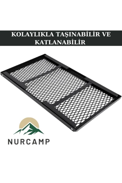 Nurcamp Ateş Üstü Küçük Izgara - Resim 2