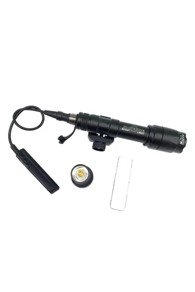 Bosile TAKTİK EL FENERİ KABLOLU Scout Light LED Flashlight Weapon Remote Switch Picatinny ürün görseli 1