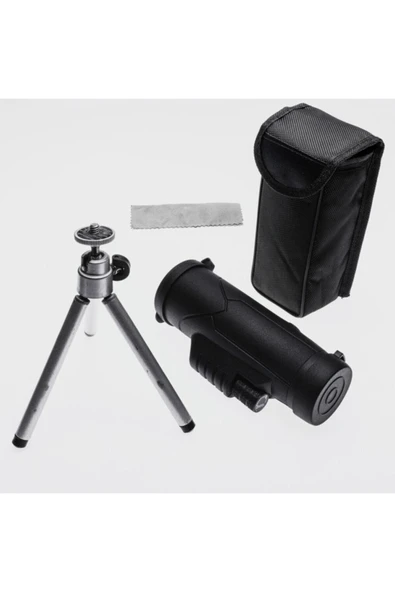 Nikula 10x42 Tek Gözlü Teleskop Dürbün - Süper Zoomlu - Tripod Ayaklı - 1000m/56m ürün görseli 1